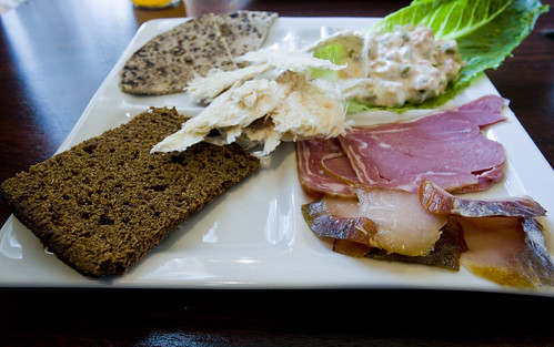 cafe riis Icelandic open sandwich platter