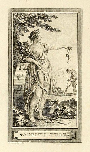 001- Agricultura-Iconologie par figures-Gravelot 1791