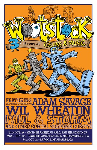 The first w00tstock poster