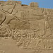 Temple of Karnak, battle scenes of Sety I on the northern exterior wall of the Hypostyle Hall (13) by Prof. Mortel