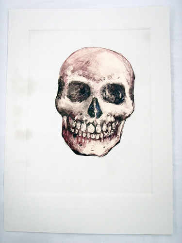 skull monotype