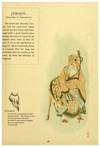 018- El dios de la longevidad-Mythological Japan  the symbolisms of mythology in relation to Japanese art (1902)- Francis Alexander Otto