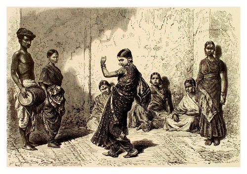006-Muchachas indias-La India en palabras e imágenes 1880-1881- © Universitätsbibliothek Heidelberg