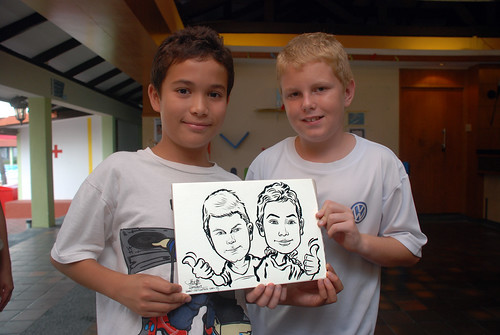 Caricature live sketching for Costa Sands Resort Day 4 - 4