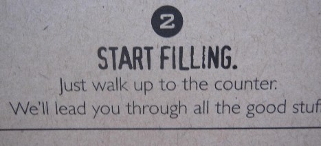Start Filling
