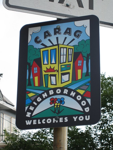 CARAG Neighborhood Welcomes You Sign