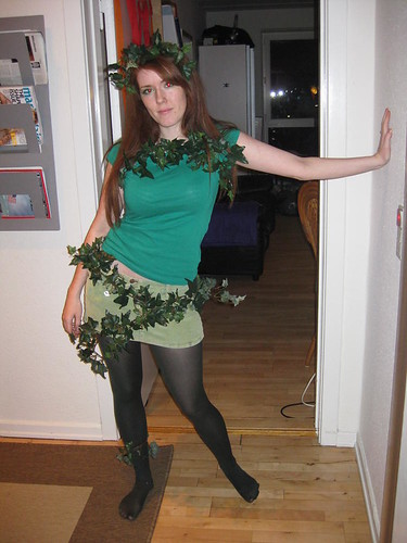 poison ivy costume. Homemade Poison Ivy costume