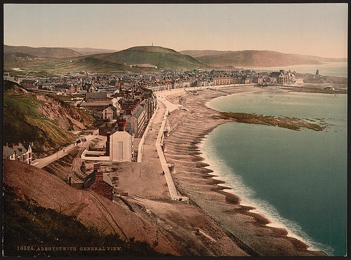 General view, Aberystwith, Wales by The Library of Congress from Flickr