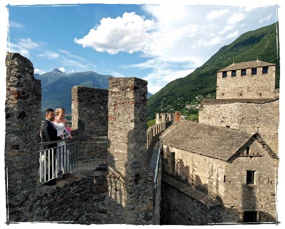 castle of Bellinzona wedding