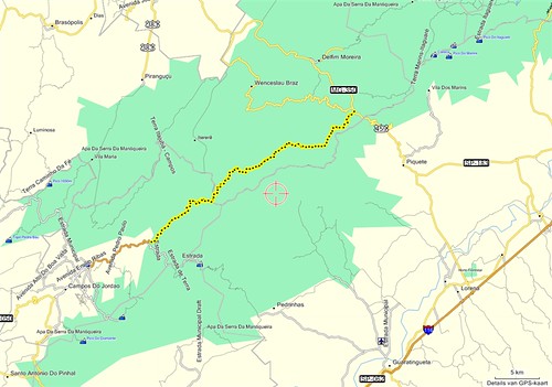 Campos do Jordão - enduro - GPS routemap