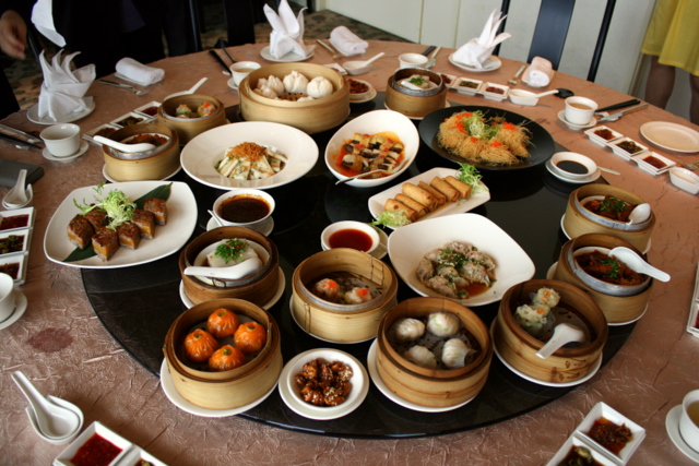 The spread at Hai Tien Lo