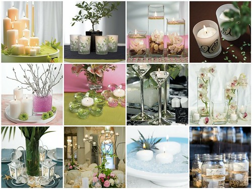 The best gallery and selections for simple candle wedding centerpieces