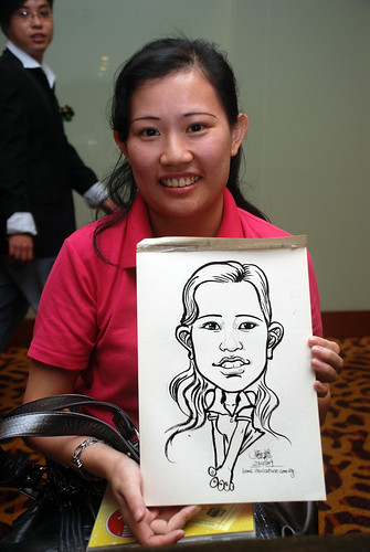 Caricature live sketching for Rheen Manufacturing Company (Singapore) Pte Ltd  - 4