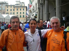Monica alla Maratona di Lucca 2009