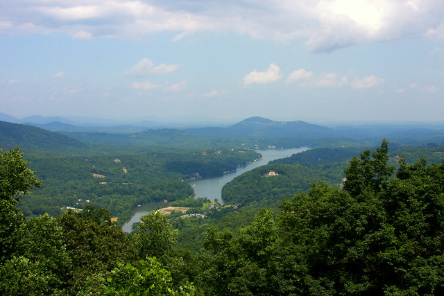 View from Chimney Rock