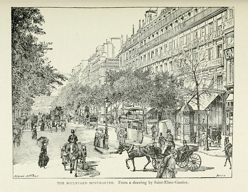 008-El Boulevard Montmartre-Paris from the earliest period to the present day 1902