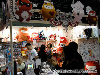 Character designs booth