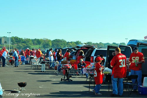 tailgating in the red zone