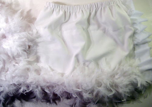 3 Bjork Swan Dress Making the Front 4 On the front of your skirt 