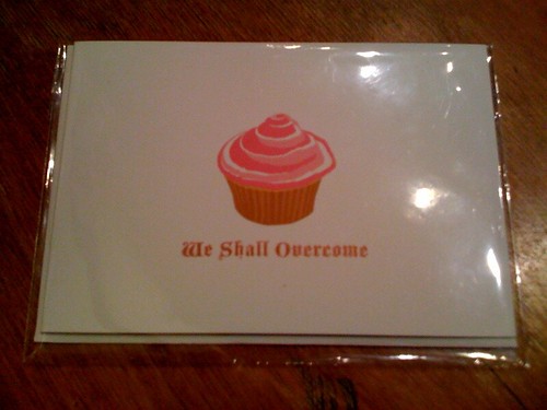 Cupcake Card from Tribeca treats