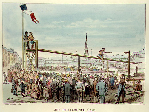 015- Juego de la anilla sobre el agua-Lille ancien monumental Edouard Boldoduc  1893