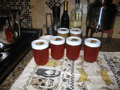 Rosemary Rhubarb jam