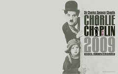 BOGUSKY2 »Gogo Faces« Charlie Chaplin II (for 24″ widescreen displays)