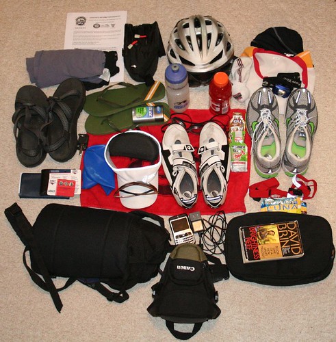 Triathlon Packing Plan