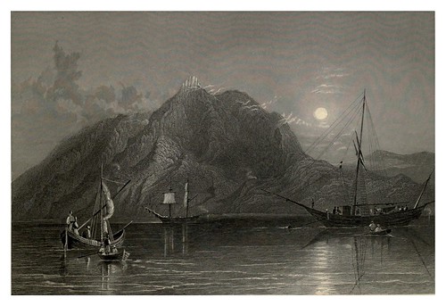 011-Monte Casius desde el mar-Syria, the Holy Land, Asia Minor, etc 1840- Bartlett W. H