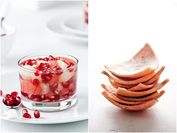 Grapefruit Pomegranate White Tea Jelly