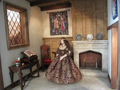Finished Tudor Rose Roombox