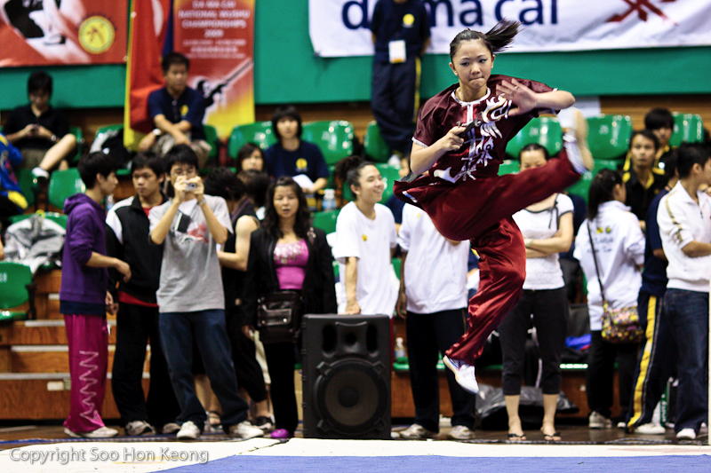 Wushu Competition (Side Kick) @ KL, Malaysia