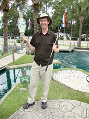 Pete at Gilligan's Island golf
