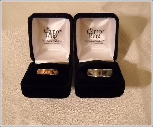 wedding rings for men with camo