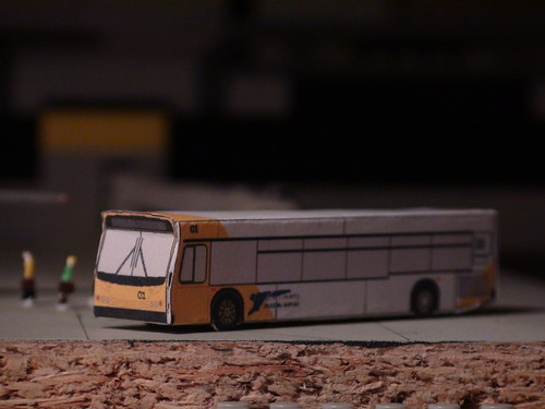 Mini Airport Diorama (Bus Close-up)