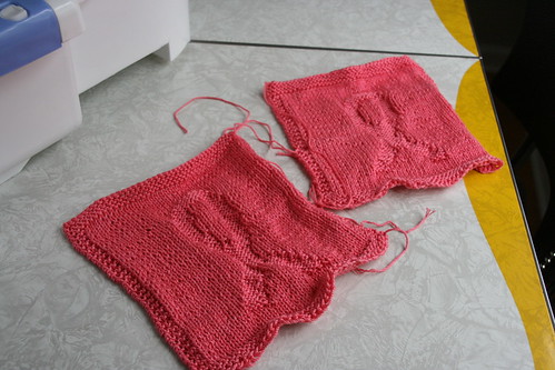 pink ribbon washcloth