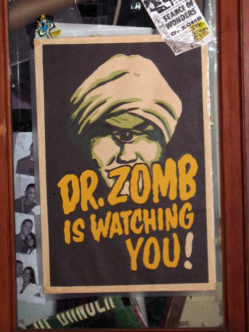 Dr. Zomb is Watching You