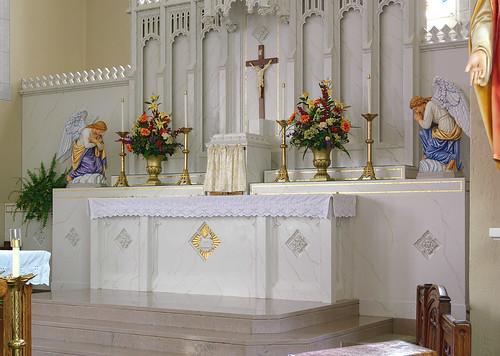 Saint Joseph Roman Catholic Church, in Freeburg, Illinois, USA - tabernacle