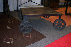 the estate of things chooses cart table