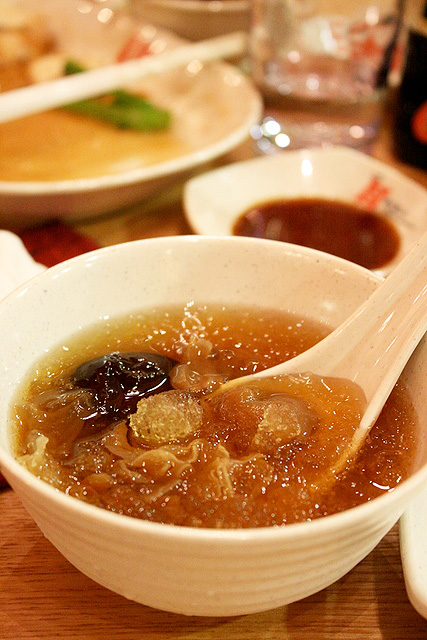 Double boiled Hasma with Silver Fungus