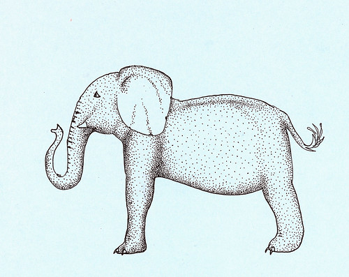 Stipple Elephant
