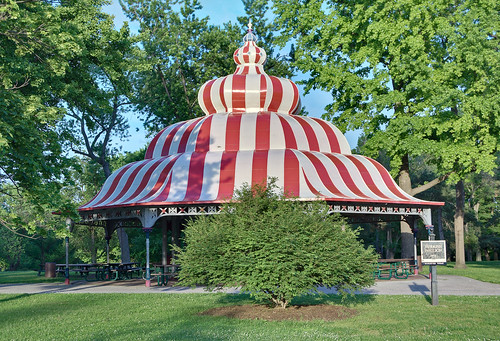 Tower Grove Park, in Saint Louis, Missouri, USA - Turkish pavilion