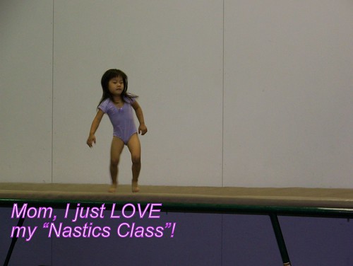 June 09 First Gymnastics Class 051