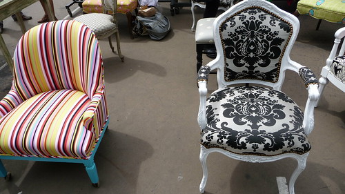 Awesome reupholstered antique chairs - The Divine Chair Company