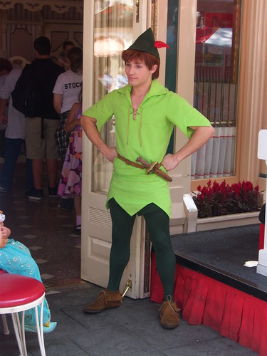 Peter Pan at the Corner Cafe