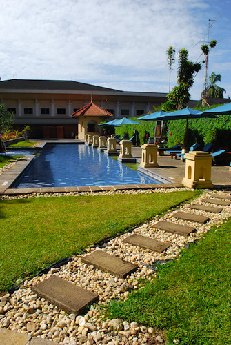 Hotel poolside