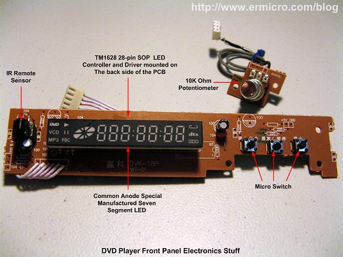 Some Cool Electronics Stuff from Your Discarded DVD Player (01)