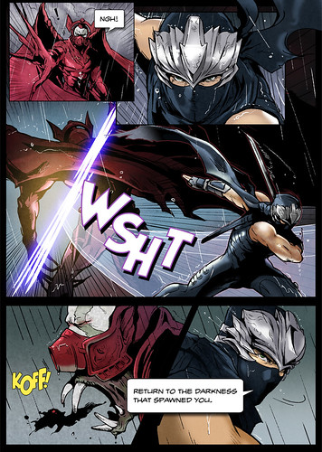 Ninja Gaiden Sigma 2 - Prologue Comic tease