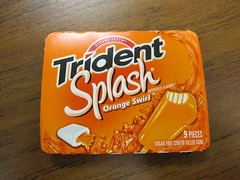 Trident Splash Orange Swirl