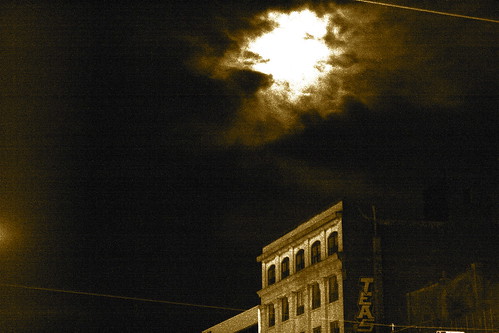 Moon above Kensington